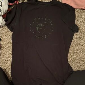 Alphalete Charcoal Athletic Tee